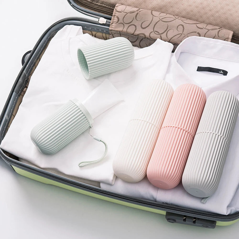 Kit de Voyage Dentaire – Boîte & Gobelet Portable