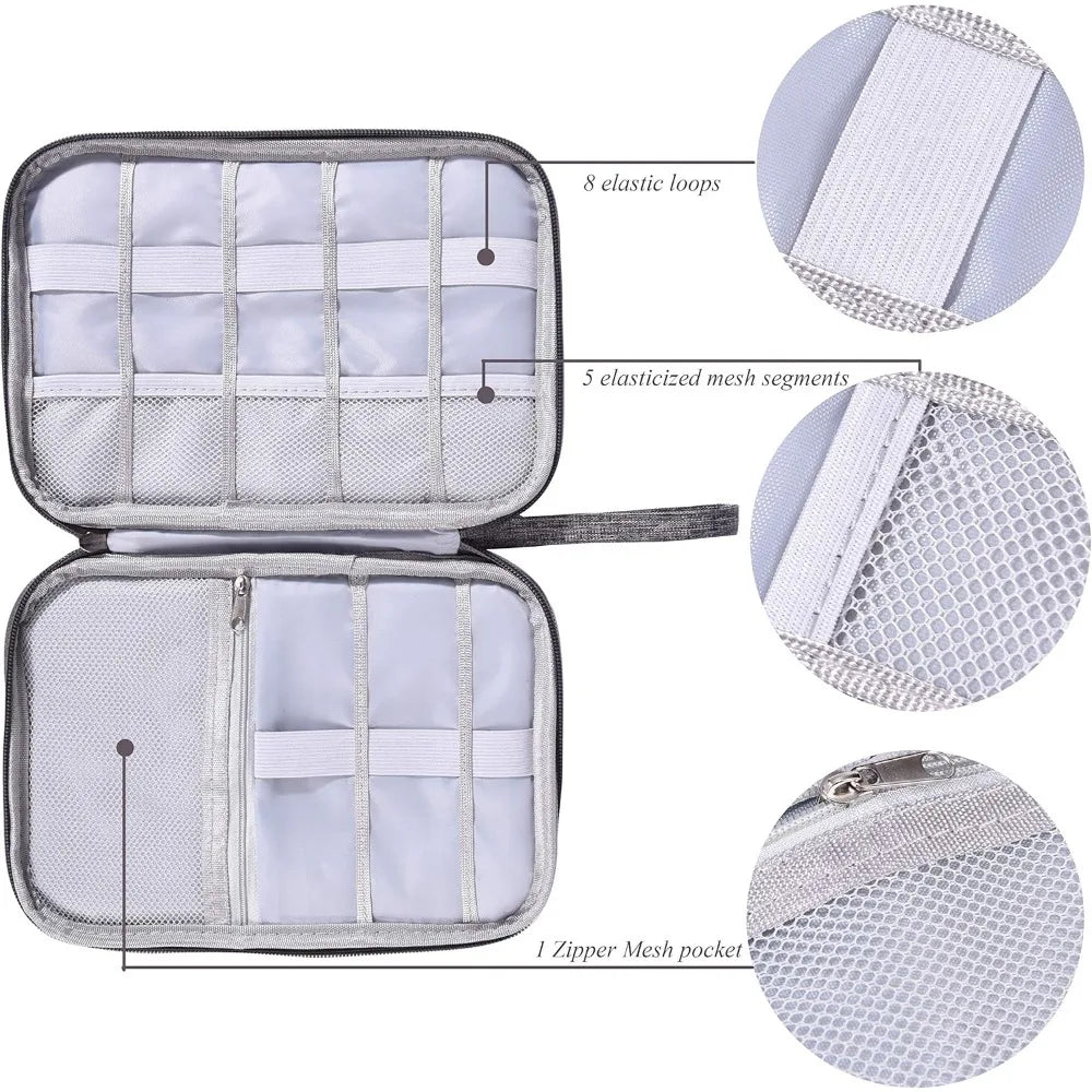 Sac de Rangement pour Câbles et Accessoires Électroniques