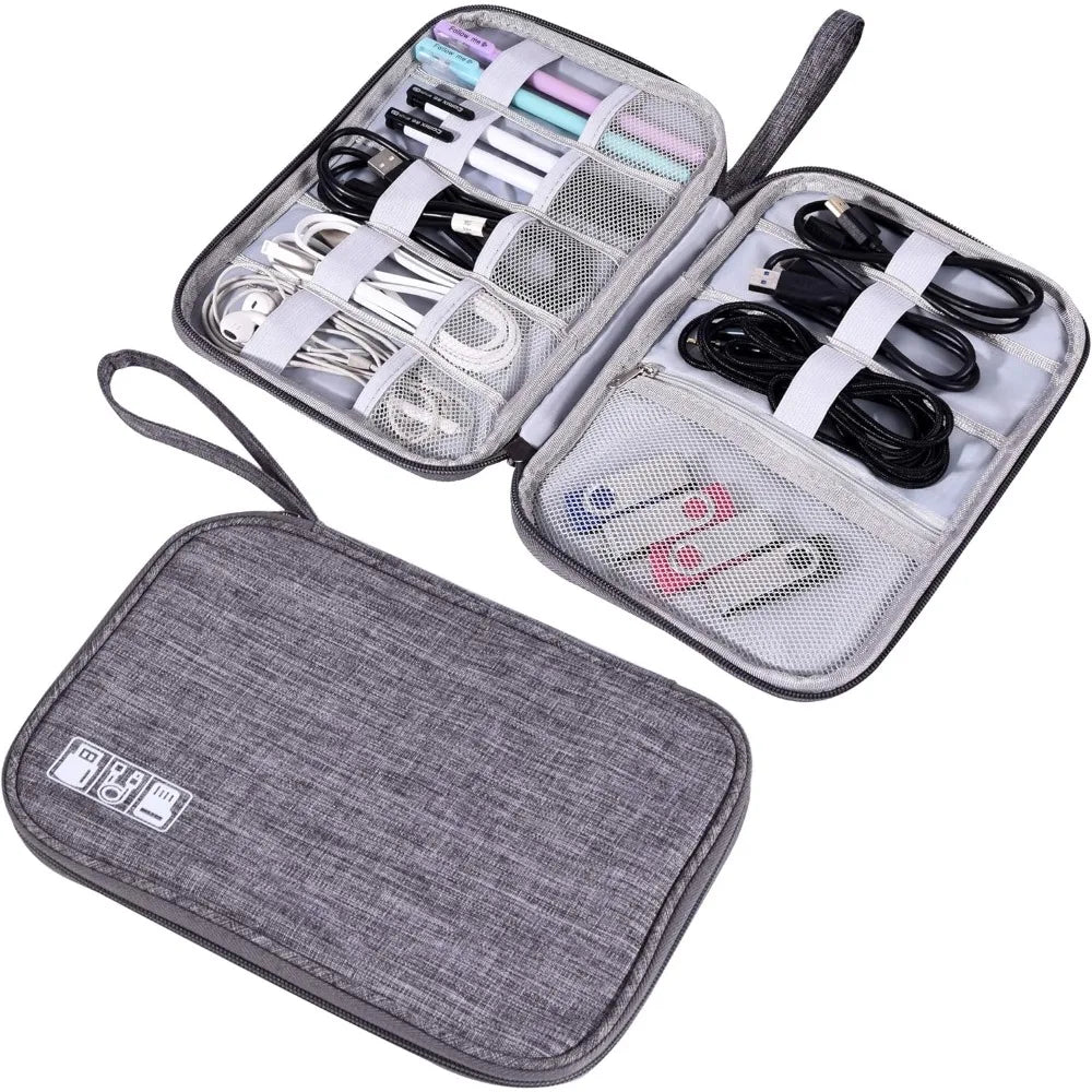 Sac de Rangement pour Câbles et Accessoires Électroniques