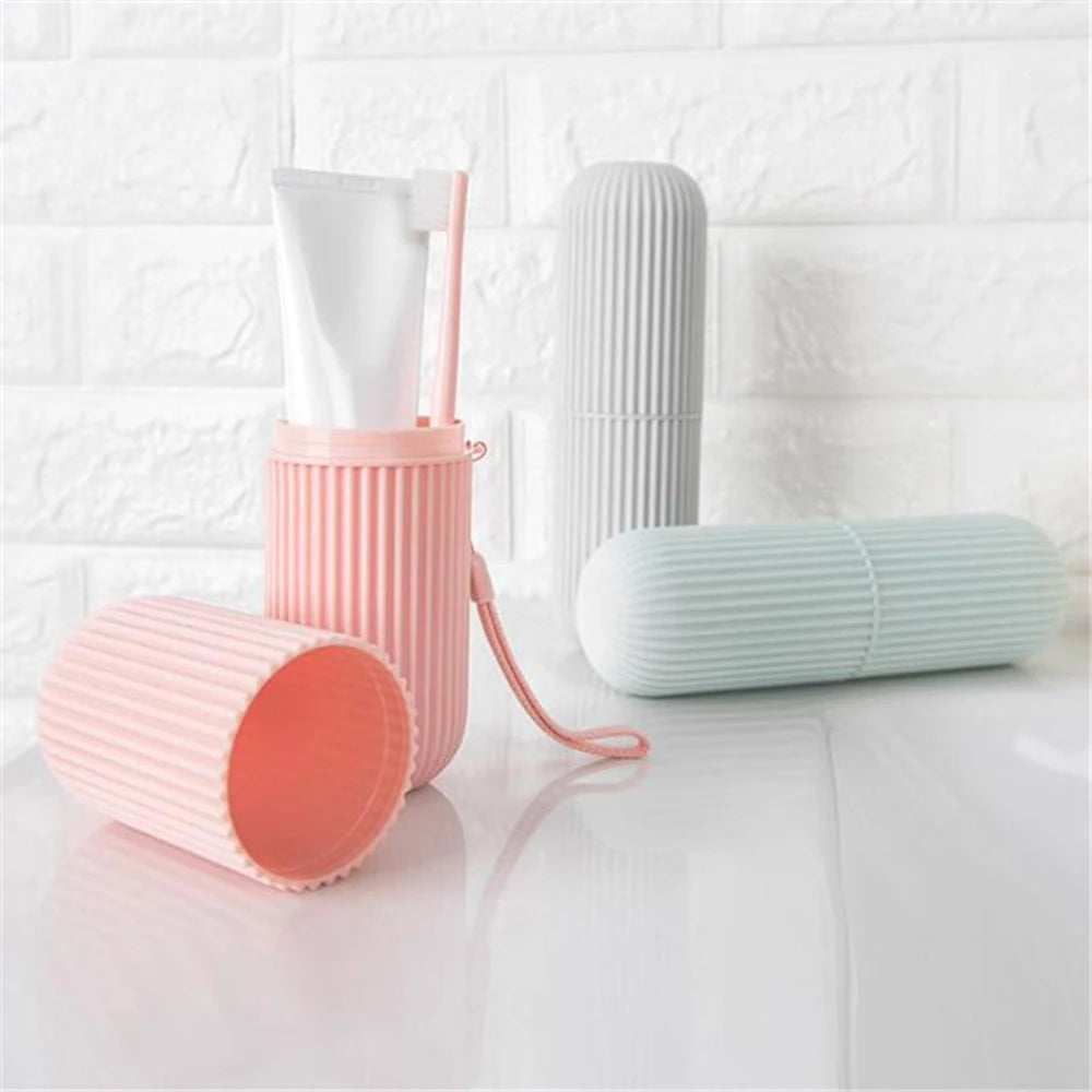 Kit de Voyage Dentaire – Boîte & Gobelet Portable
