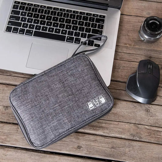 Sac de Rangement pour Câbles et Accessoires Électroniques