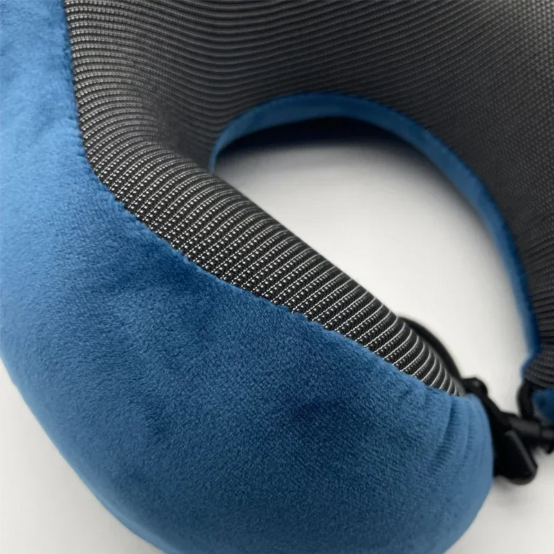 Oreiller de voyage mémoire de forme – Confort cervical pour avion, train et voiture