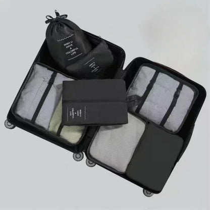 Organisateur valise 7 pièces – Rangez vêtements, chaussures et accessoires comme un pro