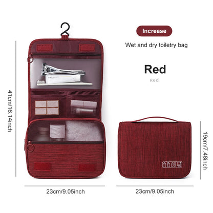 Trousse de Toilette Dépliable – Organisation Parfaite en Voyage