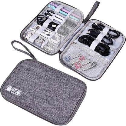 Sac de Rangement pour Câbles et Accessoires Électroniques
