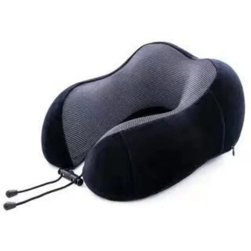 Oreiller de voyage mémoire de forme – Confort cervical pour avion, train et voiture